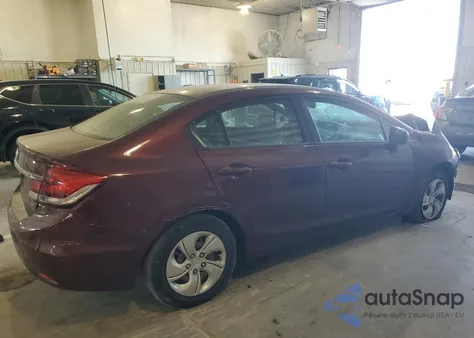 2014 Honda Civic Lx z USA, uszkodzony, nr VIN 19XFB2F53EE082453